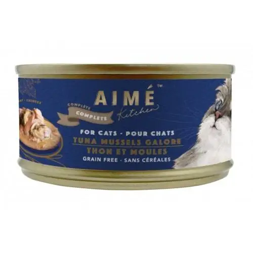 Aime Kitchen 無穀物肉絲主食罐- 吞拿魚青口盛宴 75g
